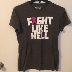 Fight like hell t shirt
